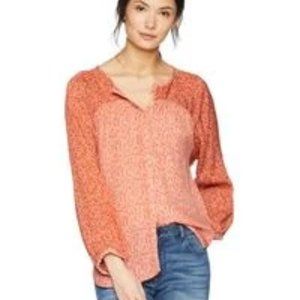 Joie, Jafeth, 100% Silk blouse , color Cinnamon, new with tags